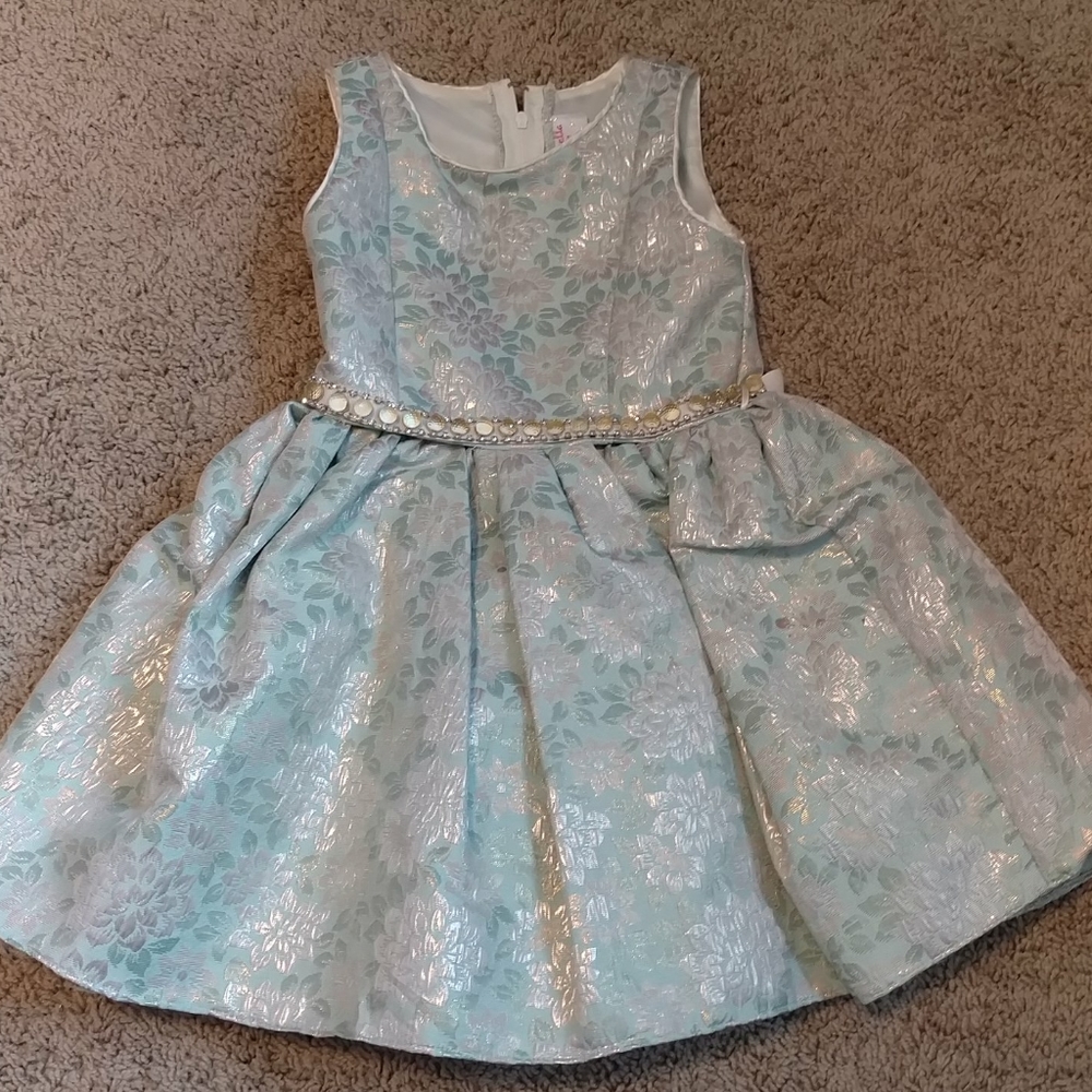 Green Cinderella Couture Dress